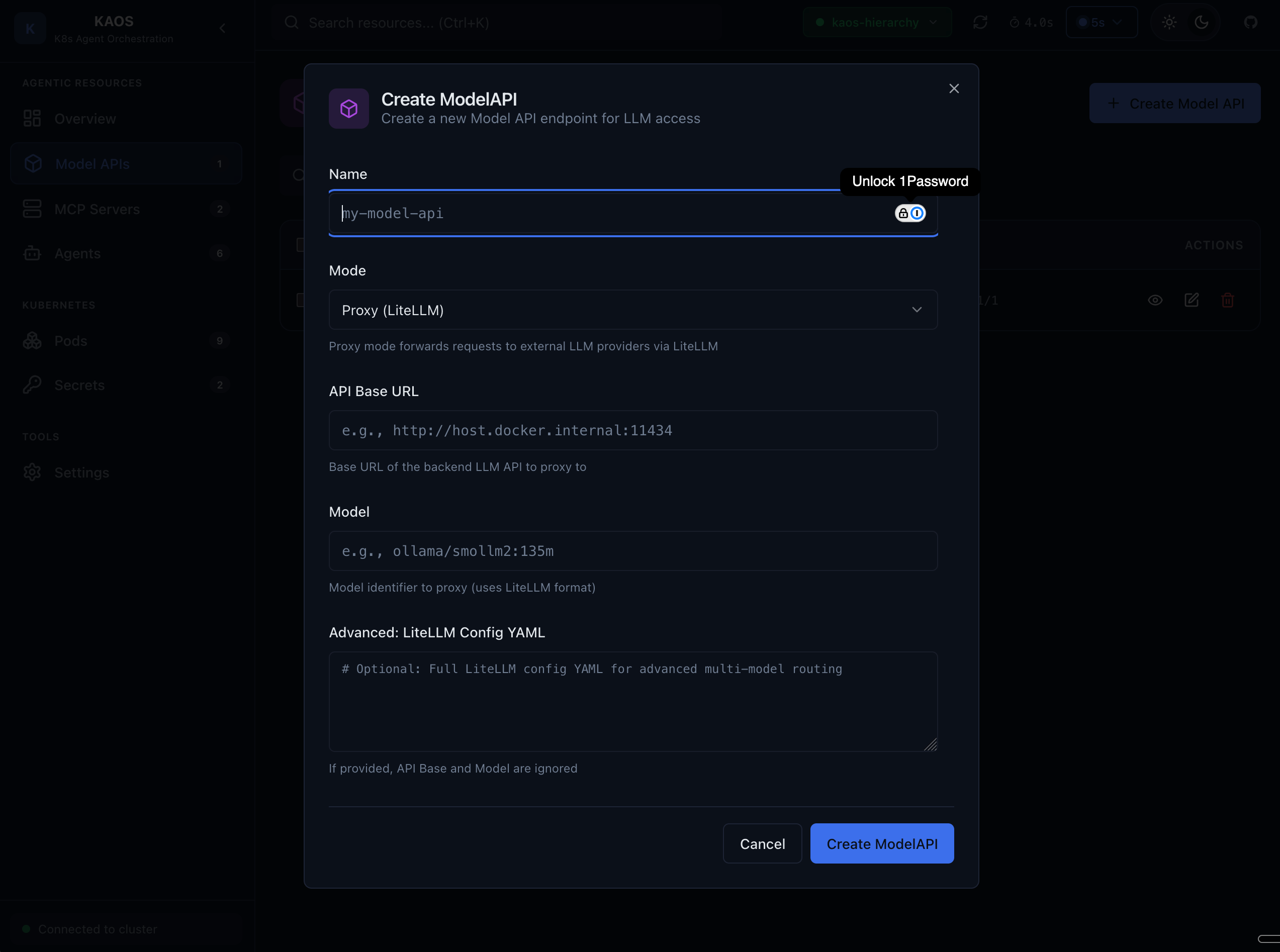 Create Agent